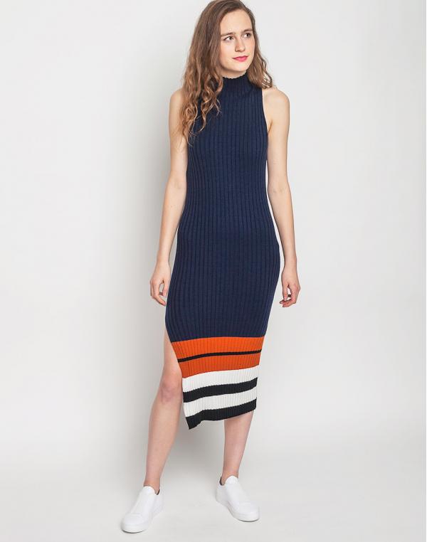 Šaty Obey Marina Navy Multi