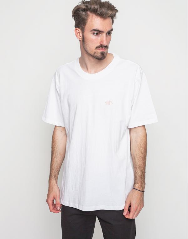 Logo tee Obey New Times Box White
