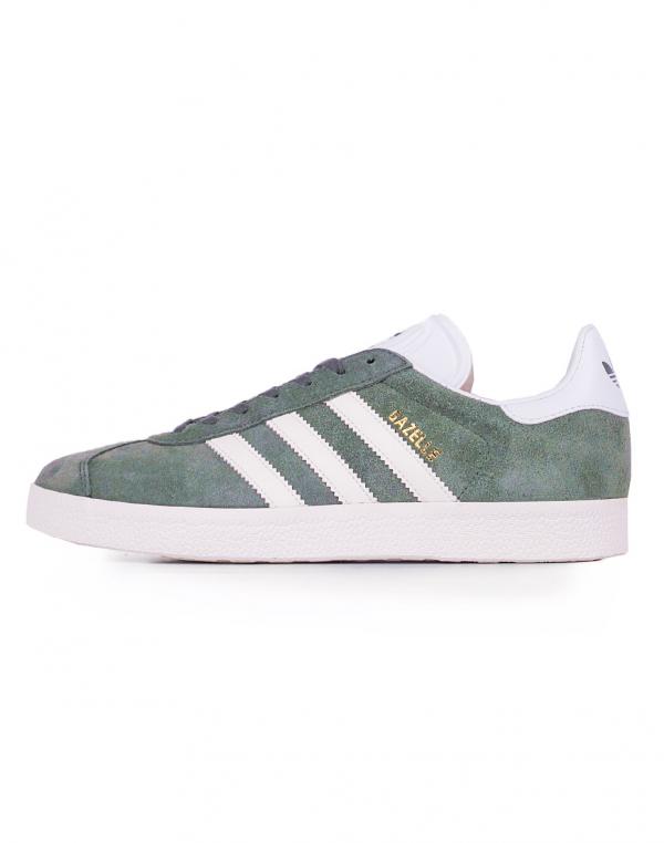Sneakers - tenisky Adidas Originals Gazelle Trace Green / Off White / Footwear White