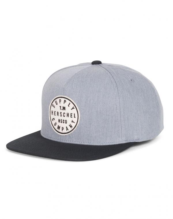 Kšiltovka Herschel Supply TM Heathered Grey / Black