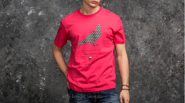 Staple x FILA Pigeon Fill Tee Red