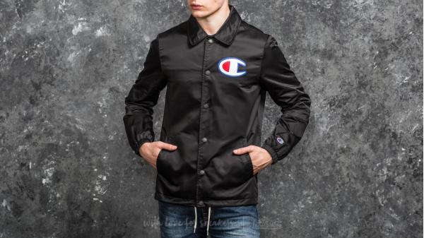 Champion Coach Jacket Black
