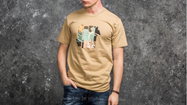 Undefeated Patchwork Strike Tee Tan
