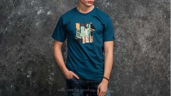 Undefeated Patchwork Strike Tee Blue