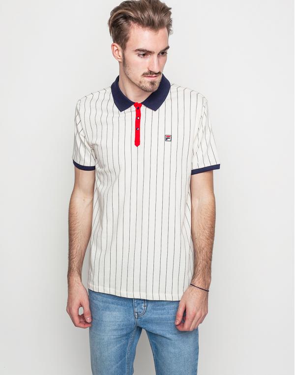 Logo tee Fila He Polo Shirt 130 Gardenia