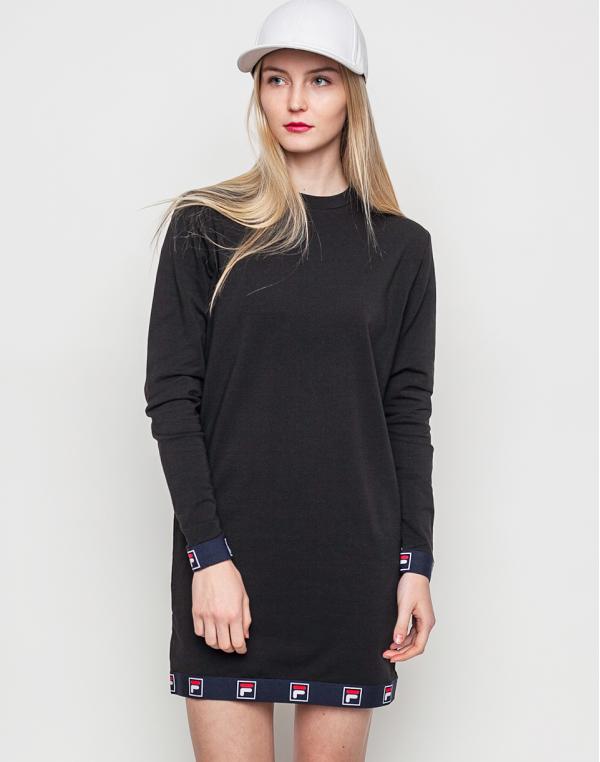 Šaty Fila La Slim Dress 000 Black