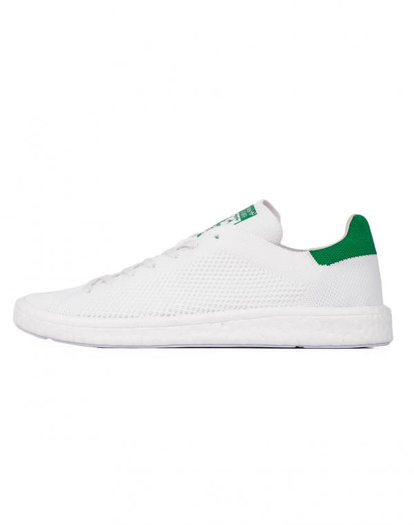Sneakers - tenisky Adidas Originals Stan Smith Boost Primeknit Footwear White / Footwear White / Green