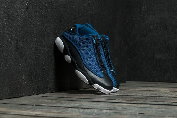 Air Jordan 13 Retro Low Brave Blue/ Metallic Silver