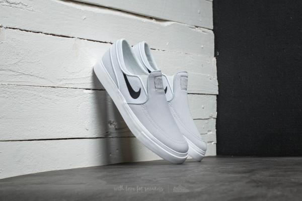 Nike Zoom Stefan Janoski Slip Cnvs Wolf Grey/ Black-Pure Platinum
