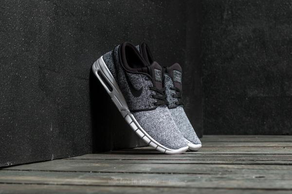 Nike Stefan Janoski Max White/ Black-Dark Grey