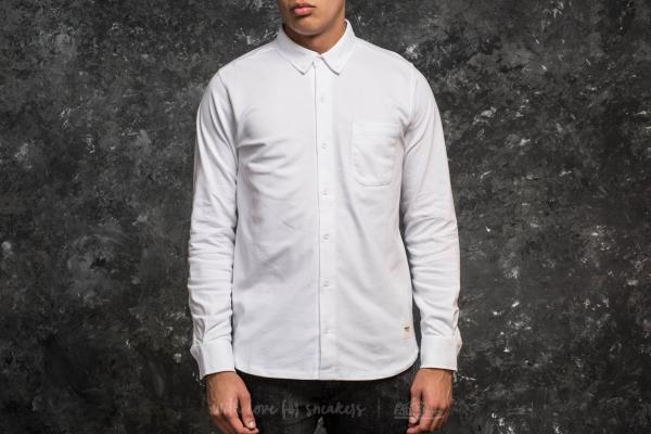 Wemoto Tumba Longsleeve Polo Tee White