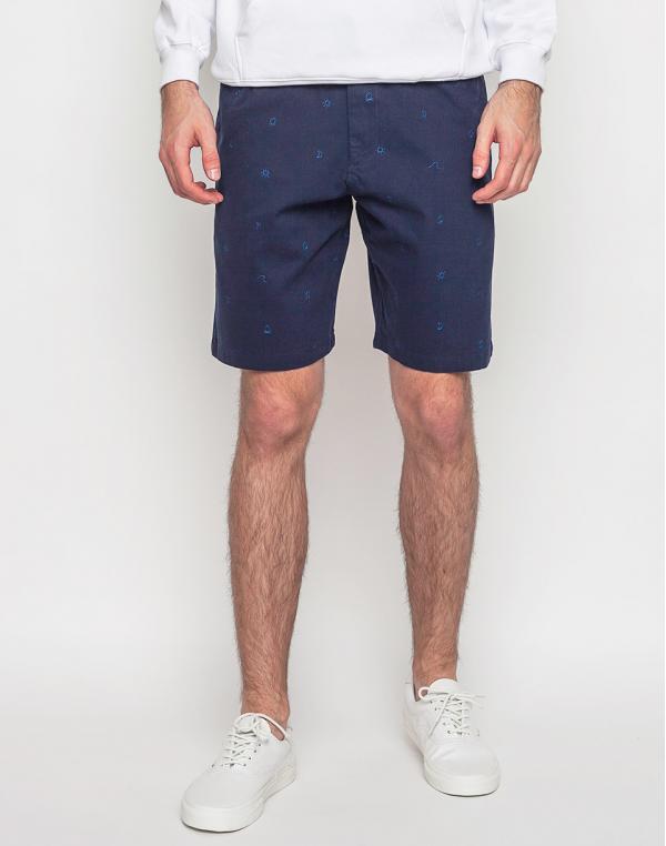 Kraťasy Dedicated Casual Camp Pattern Navy