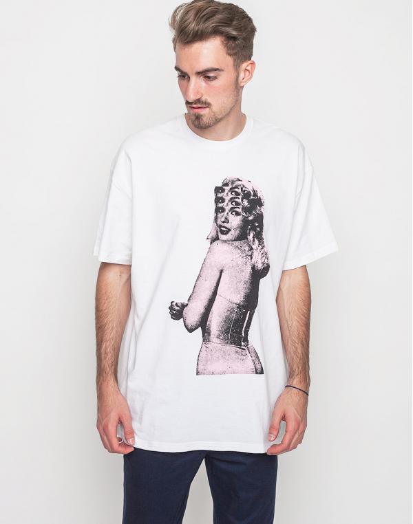 Triko Carhartt WIP Radio Club All Channels white