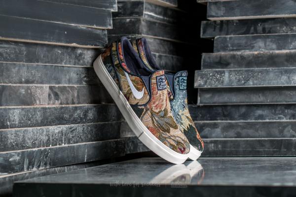 Nike Zoom Janoski SLP CNVS Premium Multi-Color/ White-Ivory