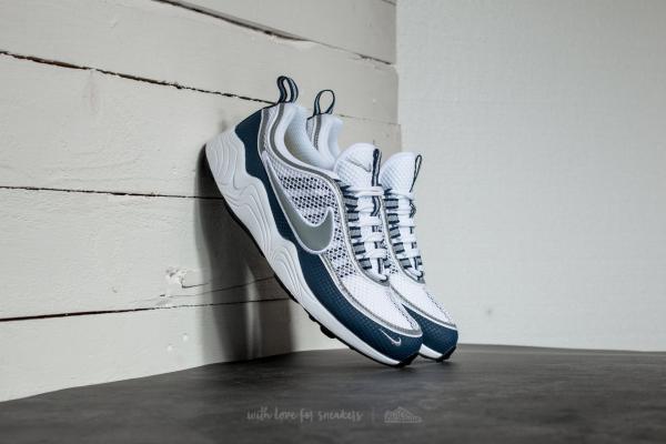 Nike Air Zoom Spiridon White/ Silver-Light Midnight