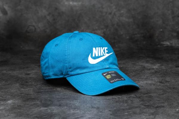 Nike Futura Washed H86 Cap Industrial Blue/ White