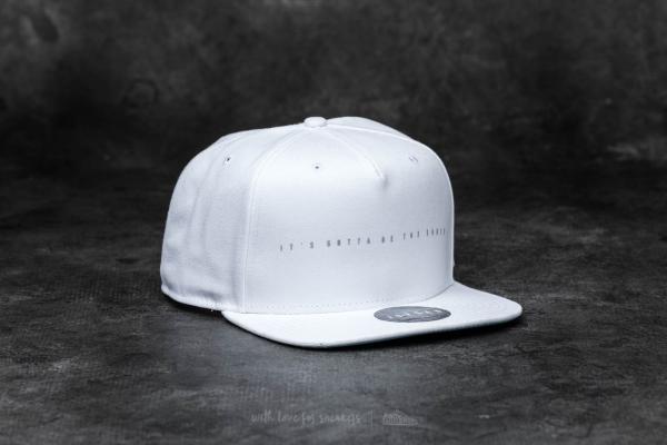 Jordan 4 Snapback White/ Turquoise