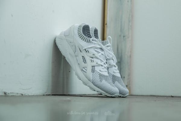 Asics Gel-Kayano Trainer Knit Silver/ White