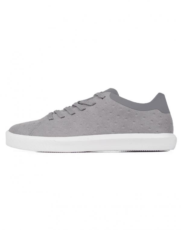 Sneakers - tenisky Native Monaco Low Pigeon Grey / Shell White