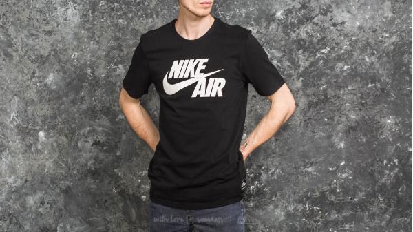 Nike Sportswear Air Logo Tee Black/ White