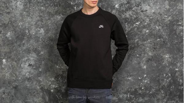 Nike SB Icon Fleece Crew Black