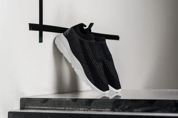 Filling Pieces Runner Sac Knits Black/ Grey