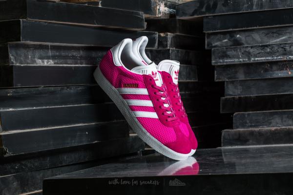 adidas Gazelle Shock Pink/ Ftw White