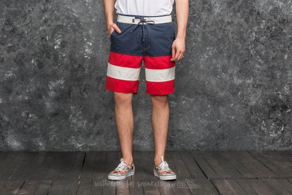 Vans Era Panel Board Short Dress Blues-Racing Red