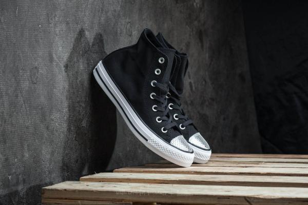 Converse Chuck Taylor All Star Hi Black/ Silver/ Black