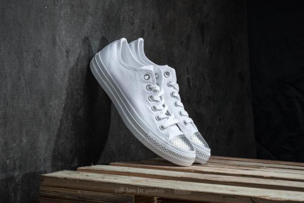 Converse Chuck Taylor All Star OX White/ Silver/ White