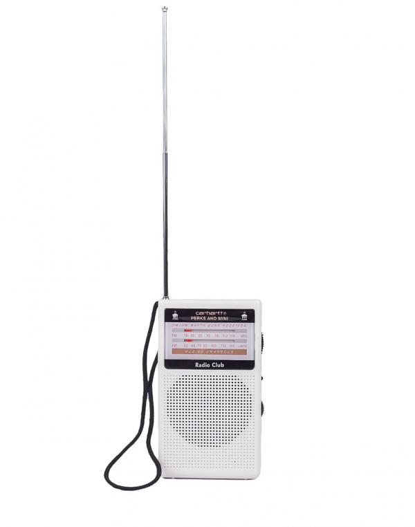Carhartt WIP Radio Club Portable Radio White