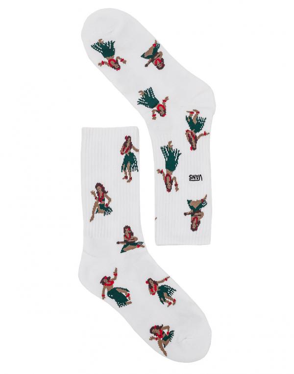 Ponožky Vans Island Daze Crew White Hula Daze