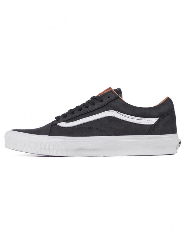 Sneakers - tenisky Vans Old Skool (Premuim Leather) Black / True White