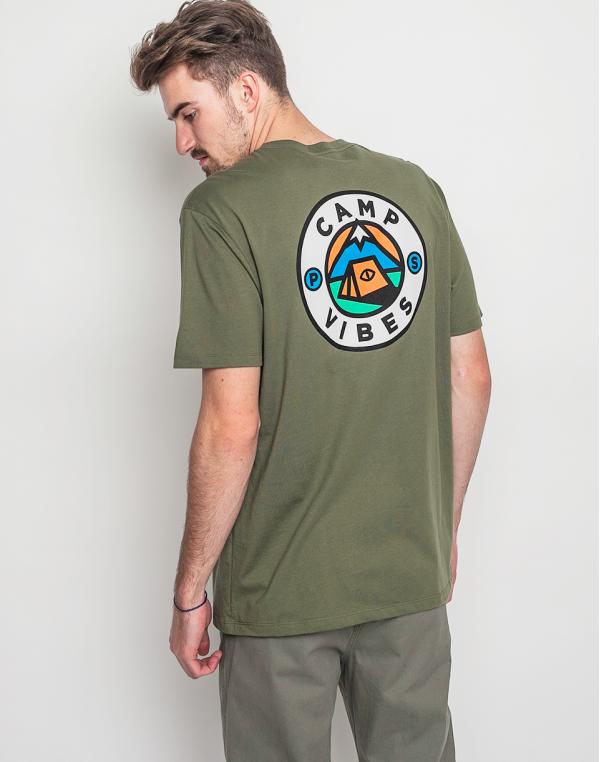 Triko Poler Camp Pocket Olive