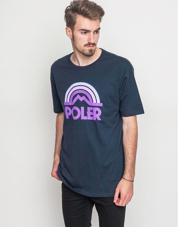 Poler Mountain Rainbow Navy XL