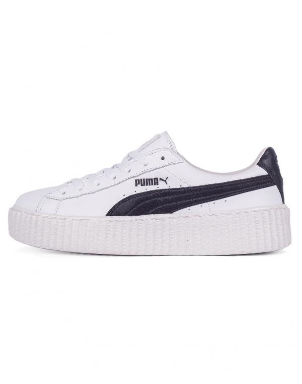 Sneakers - tenisky Puma Rihanna x Creeper White & Black Puma White
