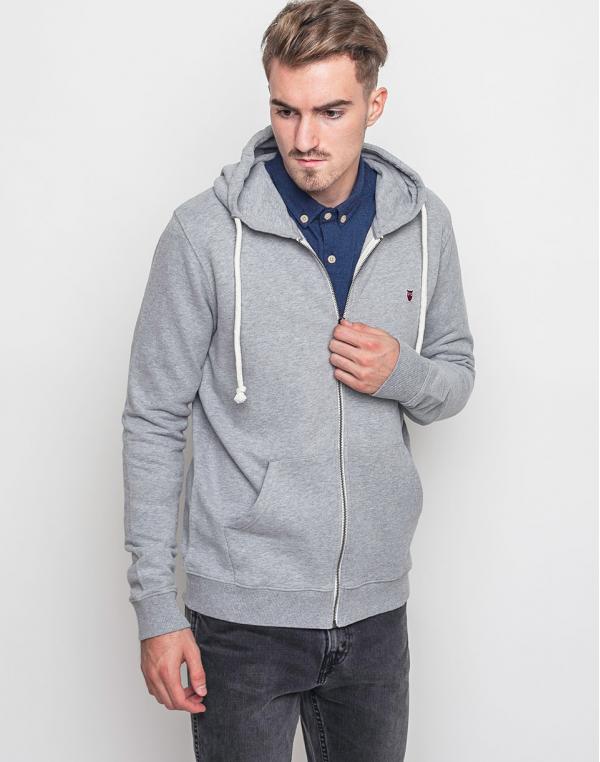 Knowledge Cotton Basic 1012 Grey Melange-White Owl L