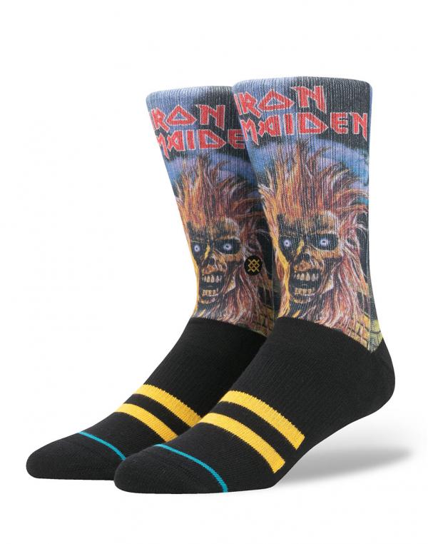 Ponožky Stance Iron Maiden Black