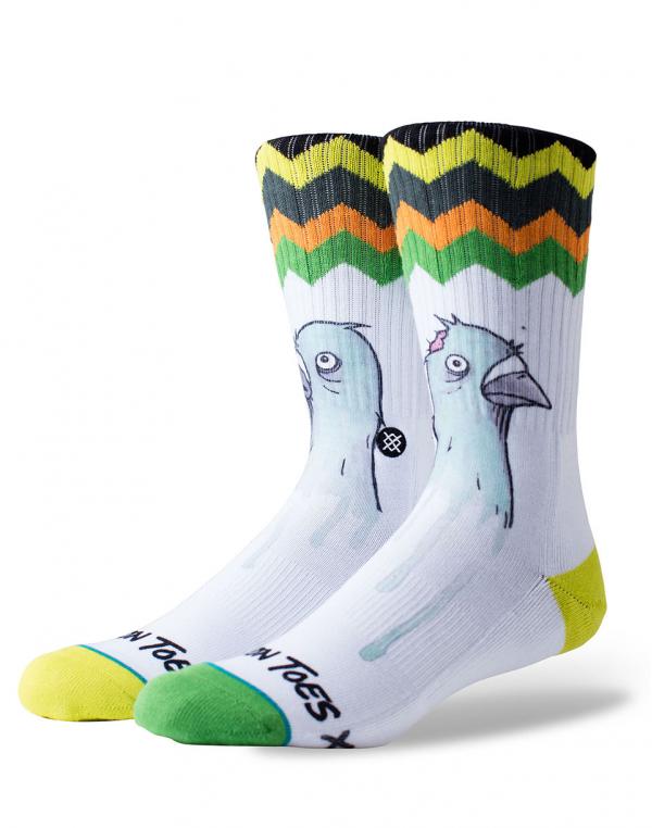 Dárkové balení Stance Pigeon Toes White