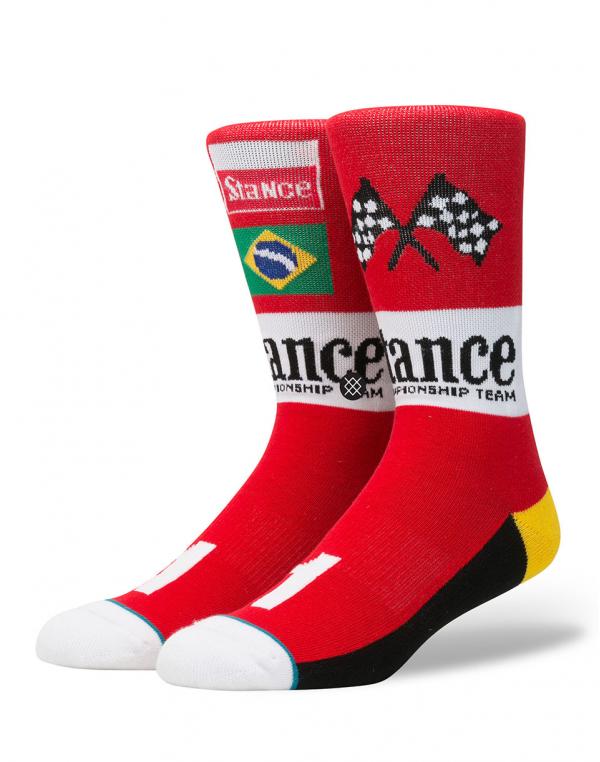 Ponožky Stance Prix RED