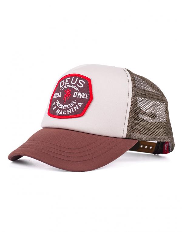 Kšiltovka Deus Ex Machina Quebec Brown
