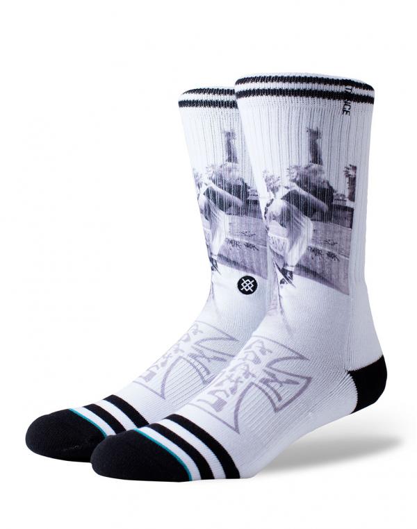 Ponožky Stance Venice Skate WHITE