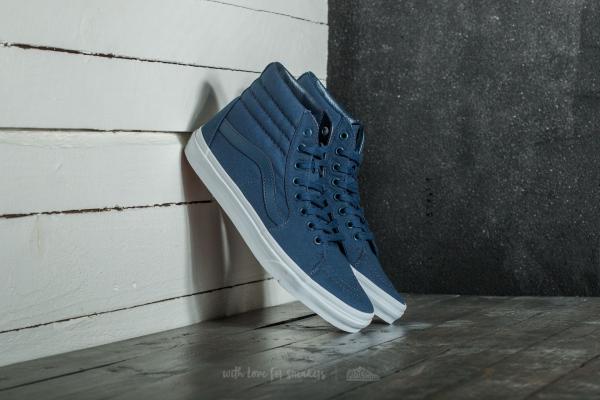 Vans Sk8-Hi (Mono Canvas) Dress Blues