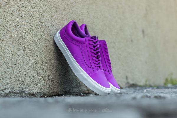 Vans Old Skool (Neon Leather) Neon Purple