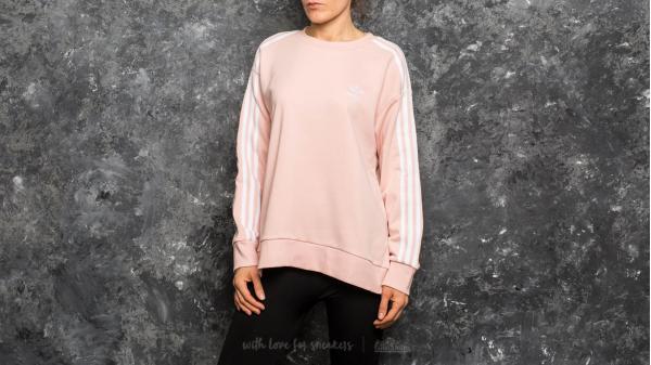 adidas 3 Stripes A-Line Sweat Vapour Pink