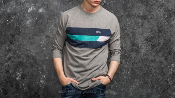 Vans Ninety Three Baseball Tee Cement Heather