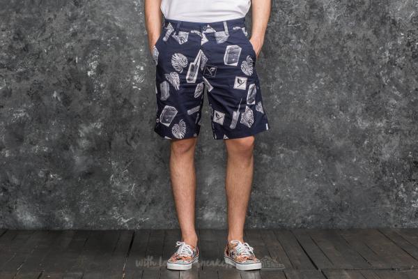 Carhartt WIP Flammable Print Short Blue/ White