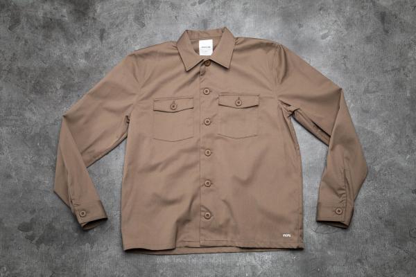 WOOD WOOD Franco Shirt Stone