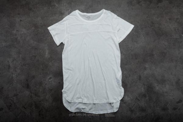 STAMPD Chamber Scallop Tee White