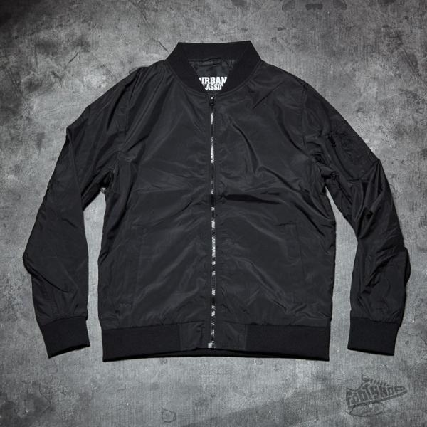Urban Classics Light Bomber Jacket Black